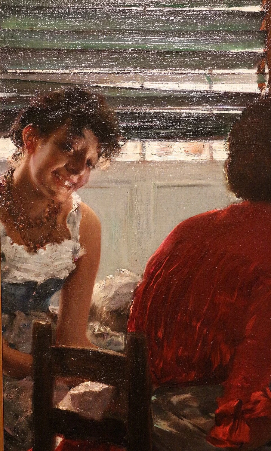Merlettaie veneziane - Cincinnati Art Museum, dettaglio 1